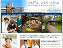 Tablet Screenshot of mobilealabamadentistry.com